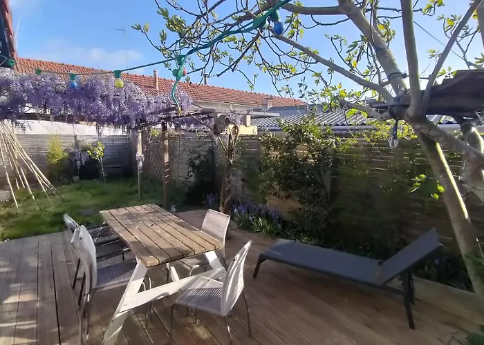 Maison Bassin D'arcachon Jardin Et Dependance, 4ch * Бигано